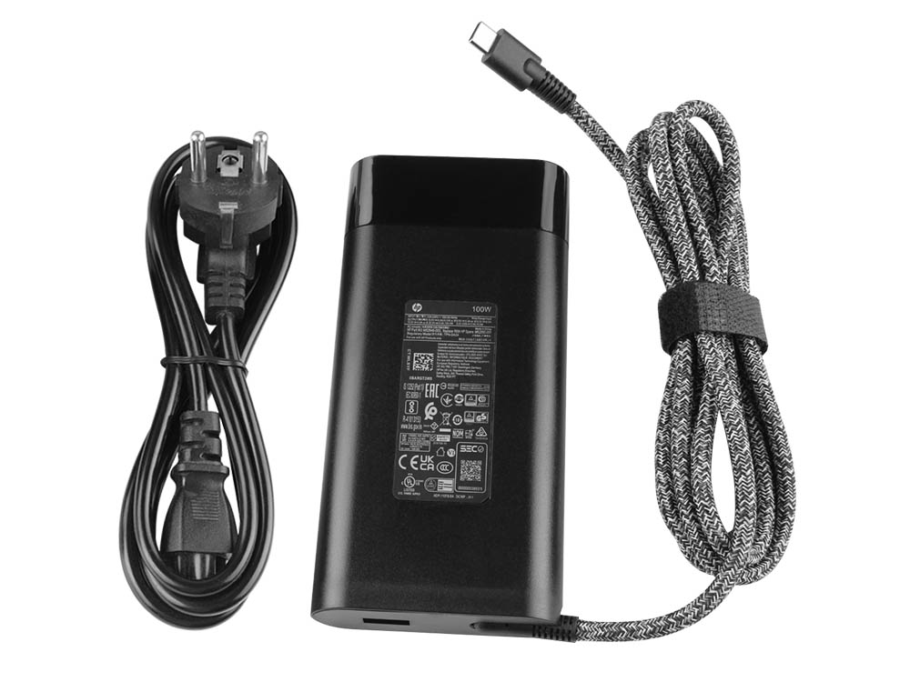 Original 100W USB-C HP 904082-003 904144-850 940282-003 AC Adaptateur Chargeur