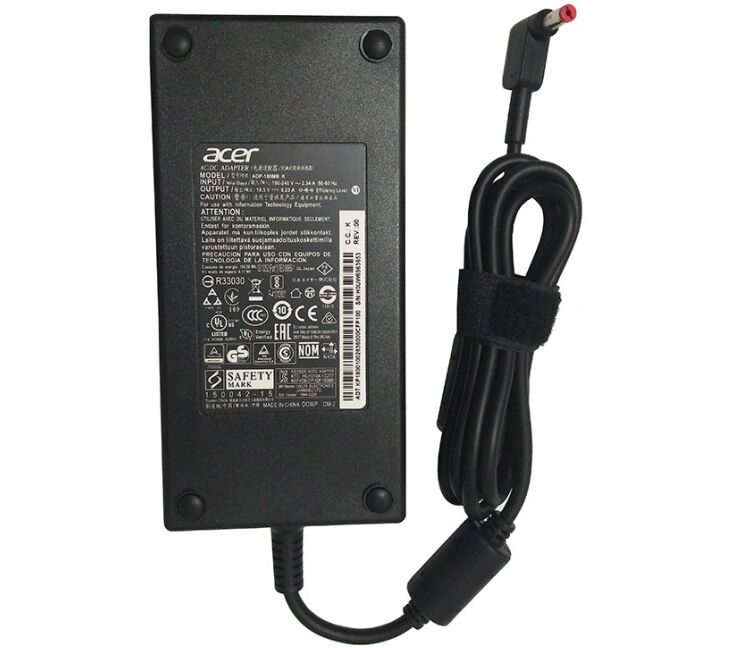 Original 180W Acer Predator Helios 300 PH315-53-71QX AC Adaptateur Chargeur