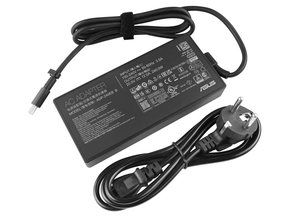 Original 240W Asus 0A001-00971100 Rectangle Conn AC Adaptateur Chargeur