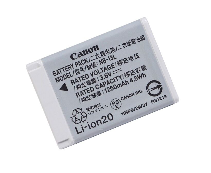 Original 1250mAh 4.5Wh Canon G5X G9X SX620 HS Batterie