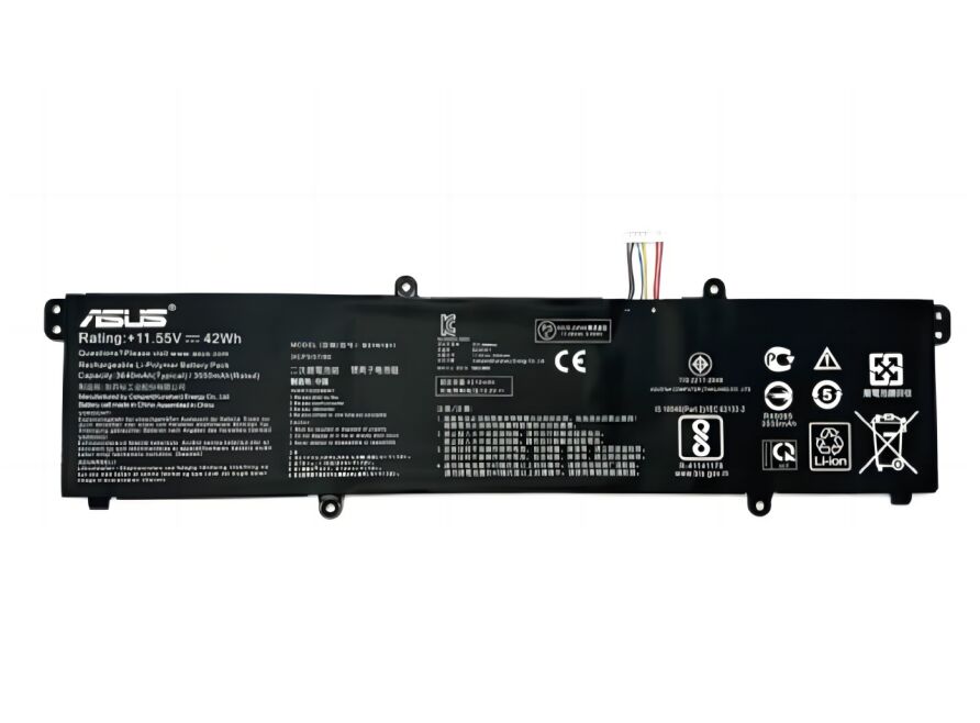 Original 3640mAh 42Wh Asus 0B200-03580000 Batterie