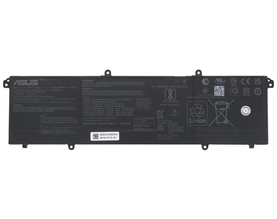 Original 3640mAh 42Wh Asus E1504FA-BQ372W Batterie