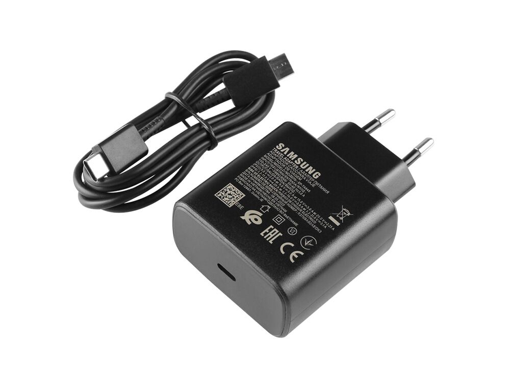Original 45W USB-C Samsung Galaxy A70s SM-A7070 SM-A707F AC Adaptateur Chargeur