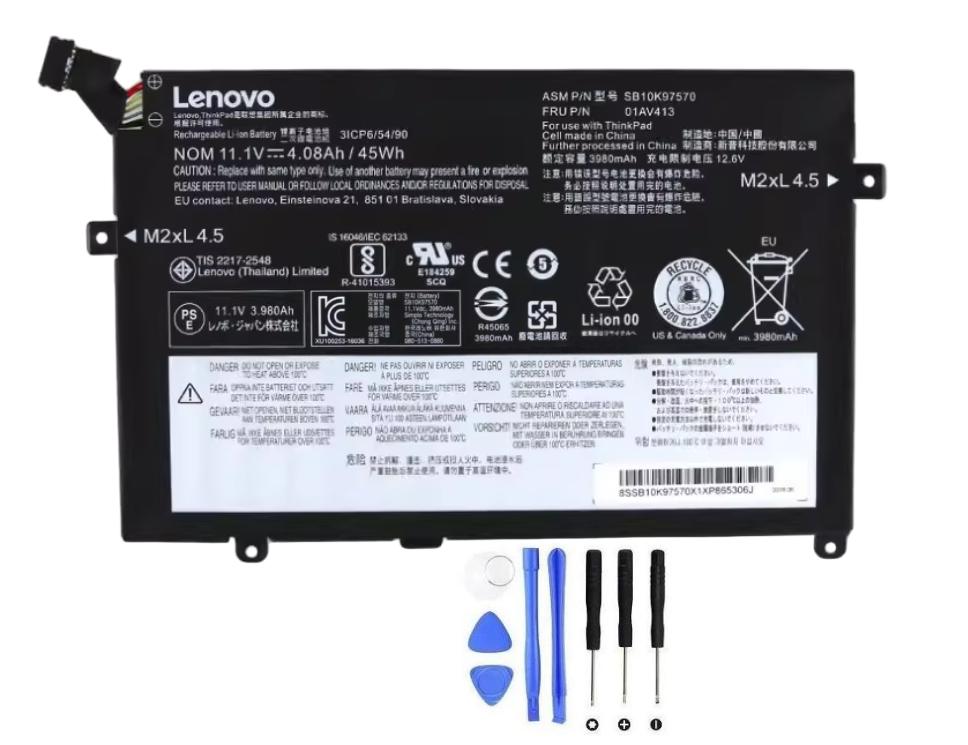 Original 4080mAh 45Wh Lenovo 01AV411 Batterie