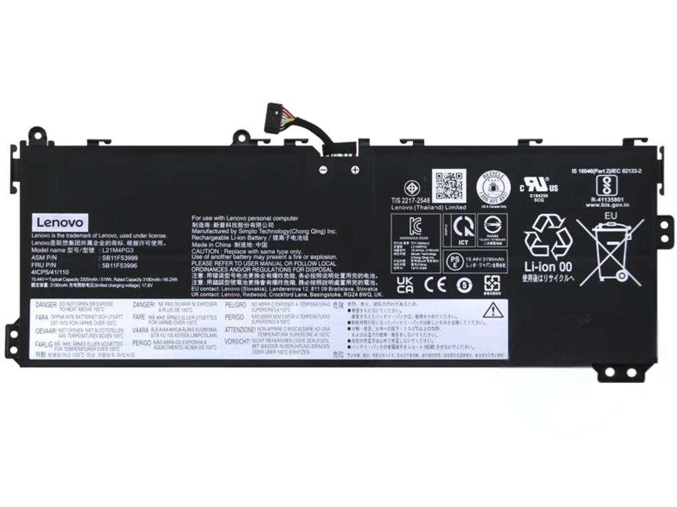 Original 3305mAh 51Wh Lenovo 13w Yoga 82S1 82S2 Batterie