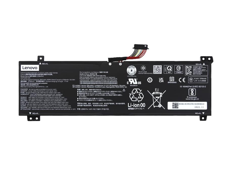 Original 3887mAh 60Wh Lenovo 5B11K38526 5B11K38528 5B11K38529 Batterie