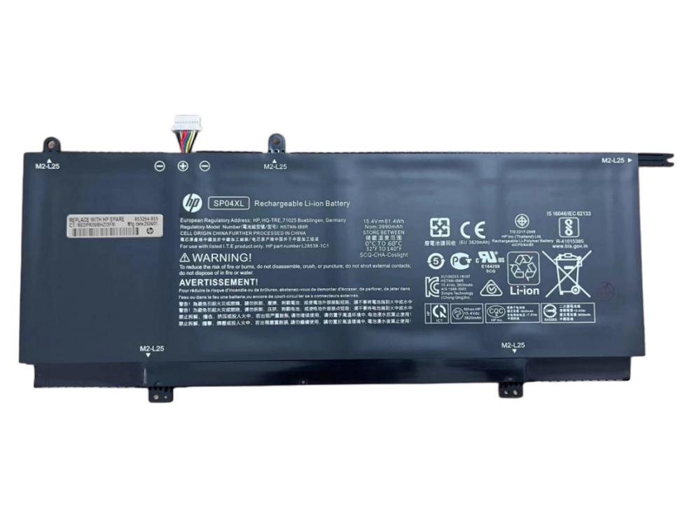 Original 3990mAh 61.4Wh HP L28538-1C1 L28538-1C2 L28538-AC1 Batterie