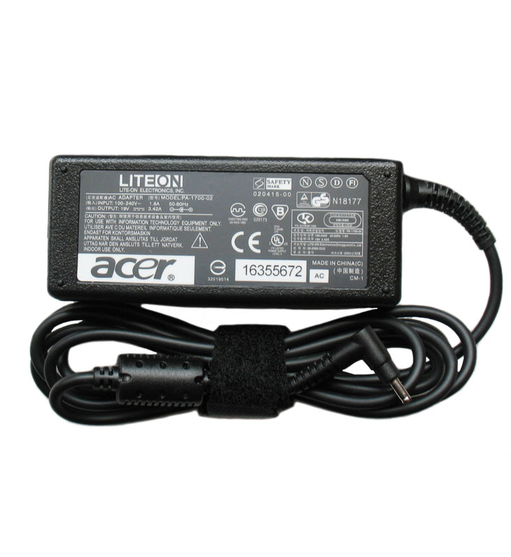 Original 65W Acer A045R016L AC Adaptateur Chargeur