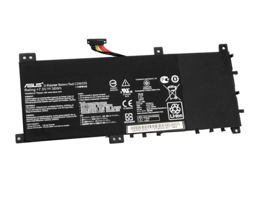 Original 5100mAh 38Wh Asus 0B200-00530100 Batterie