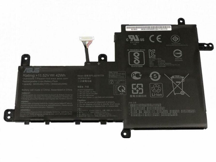Original 3653mAh 42Wh Asus 0B200-02920000 Batterie