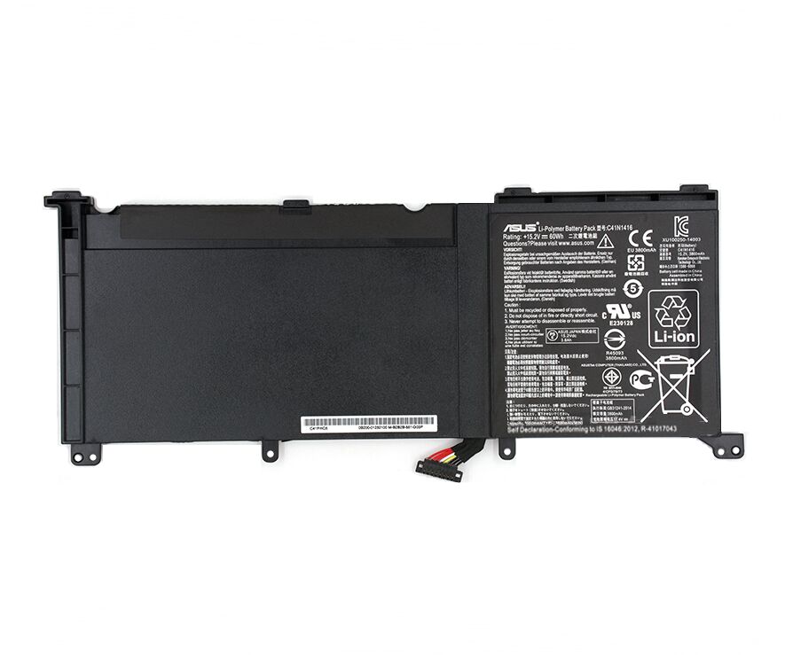 Original 4-Cellules 60Wh Asus 0B200-01250000 Batterie