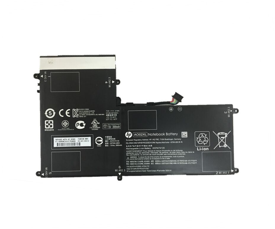 Original 31Wh HP 728250-121 728250-1C1 728558-005 Batterie