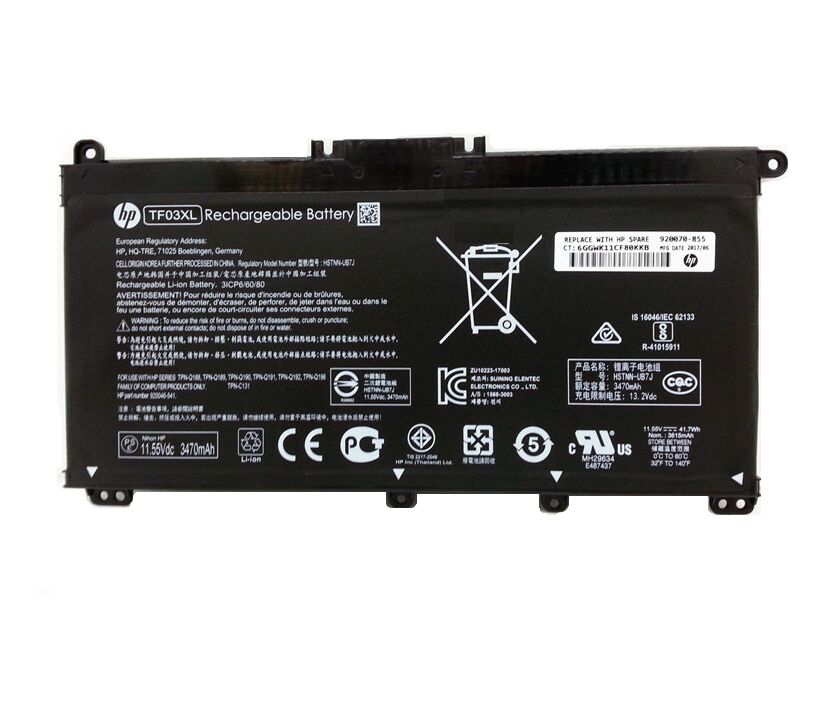 Original 3630mAh 41.9Wh HP 17-AR050WM Batterie