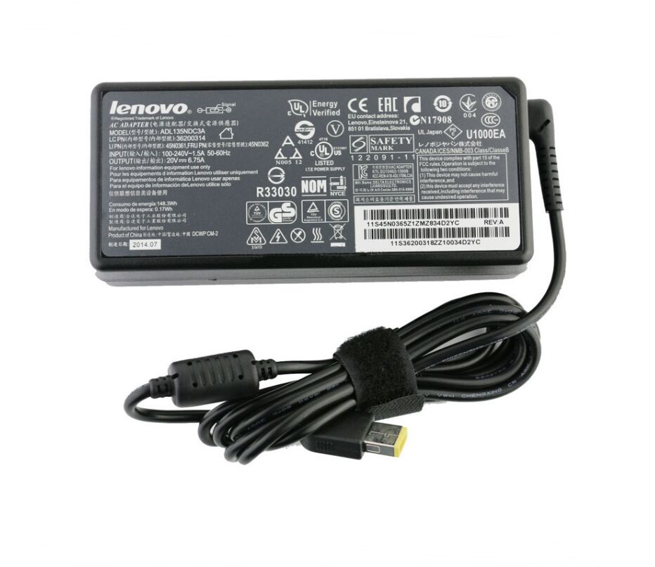 Original 135W Lenovo 36200314 36200318 36200319 AC Adaptateur Chargeur