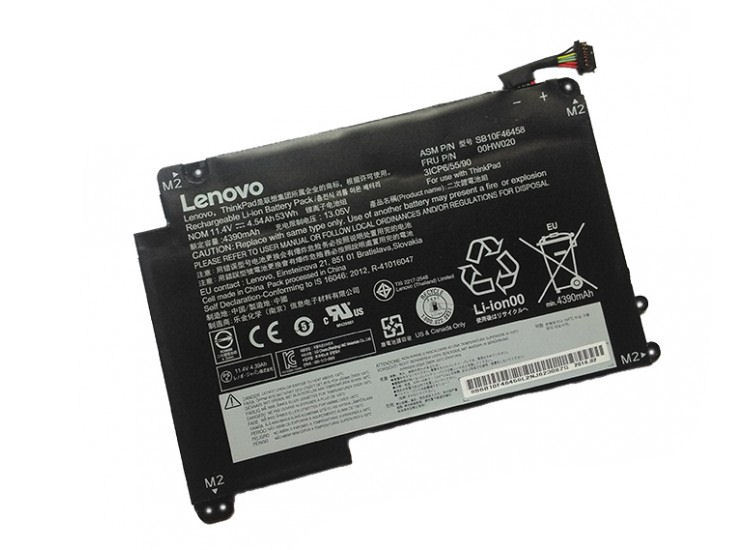 Original 4540mAh 53Wh Lenovo ThinkPad Yoga 460 20EL Serie Batterie